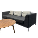 Load image into Gallery viewer, Midcentury Modern Three Seater Sofa Allermuir And Eames Coffee Table 
