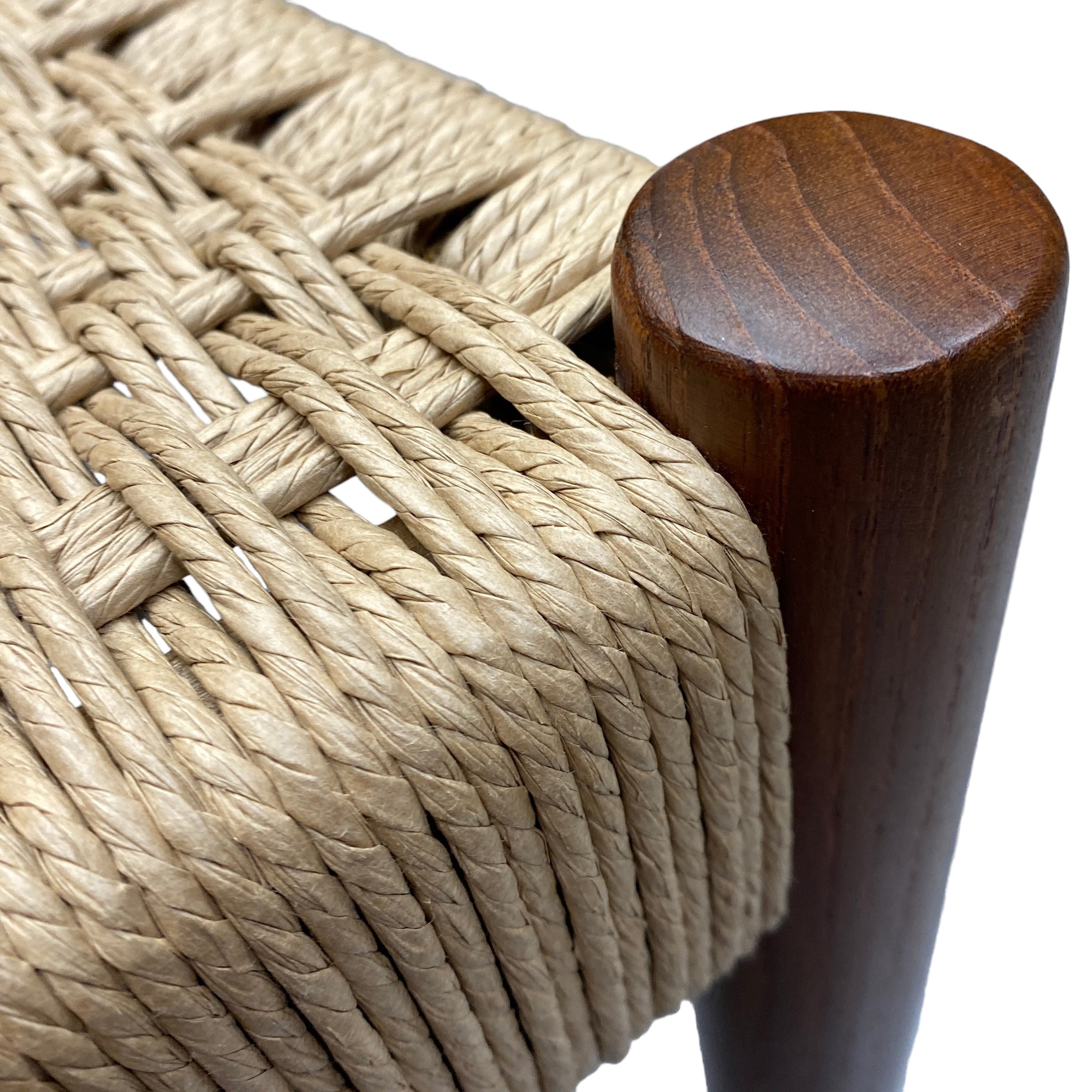 Teak And Paper Cord