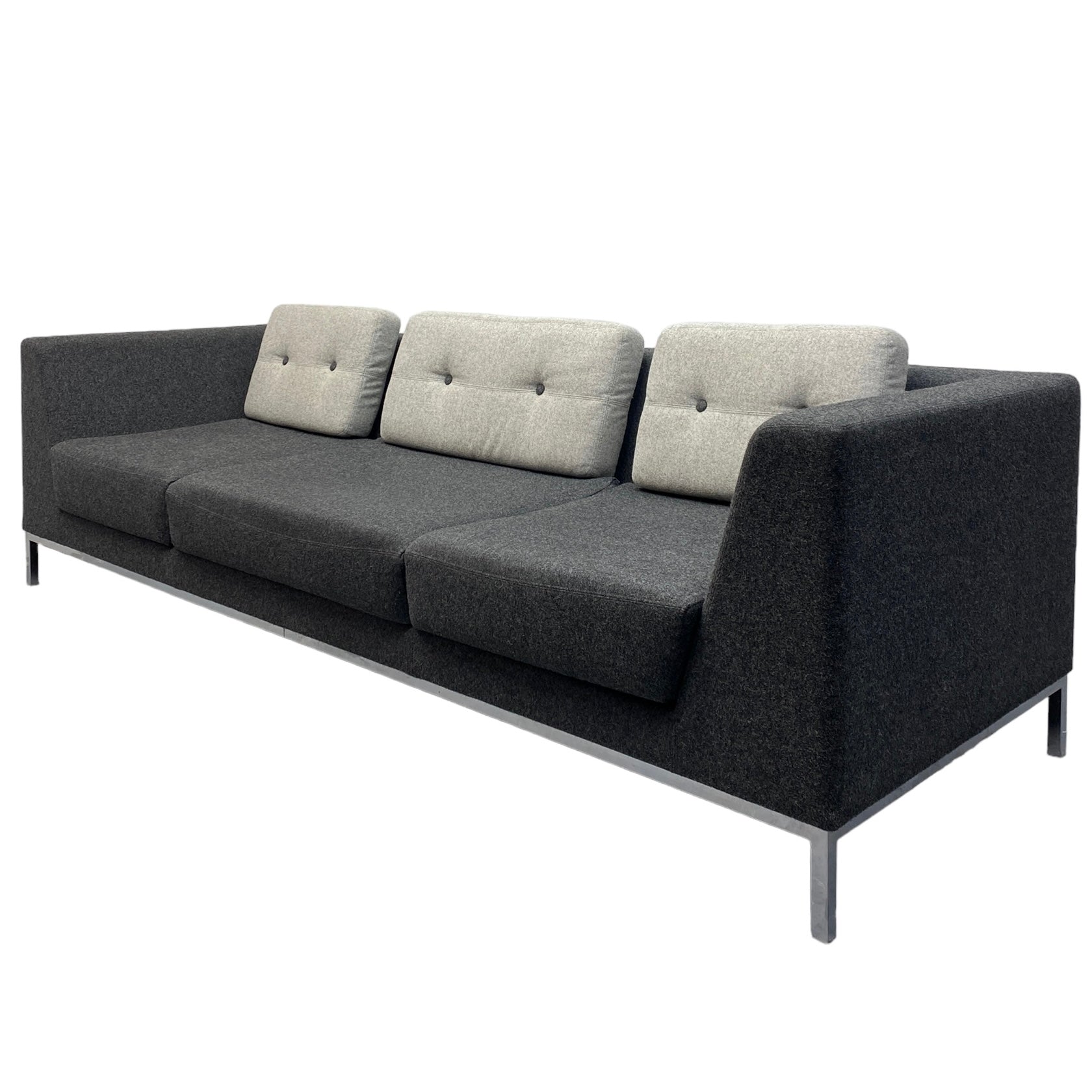 Grey Wool Sofa
