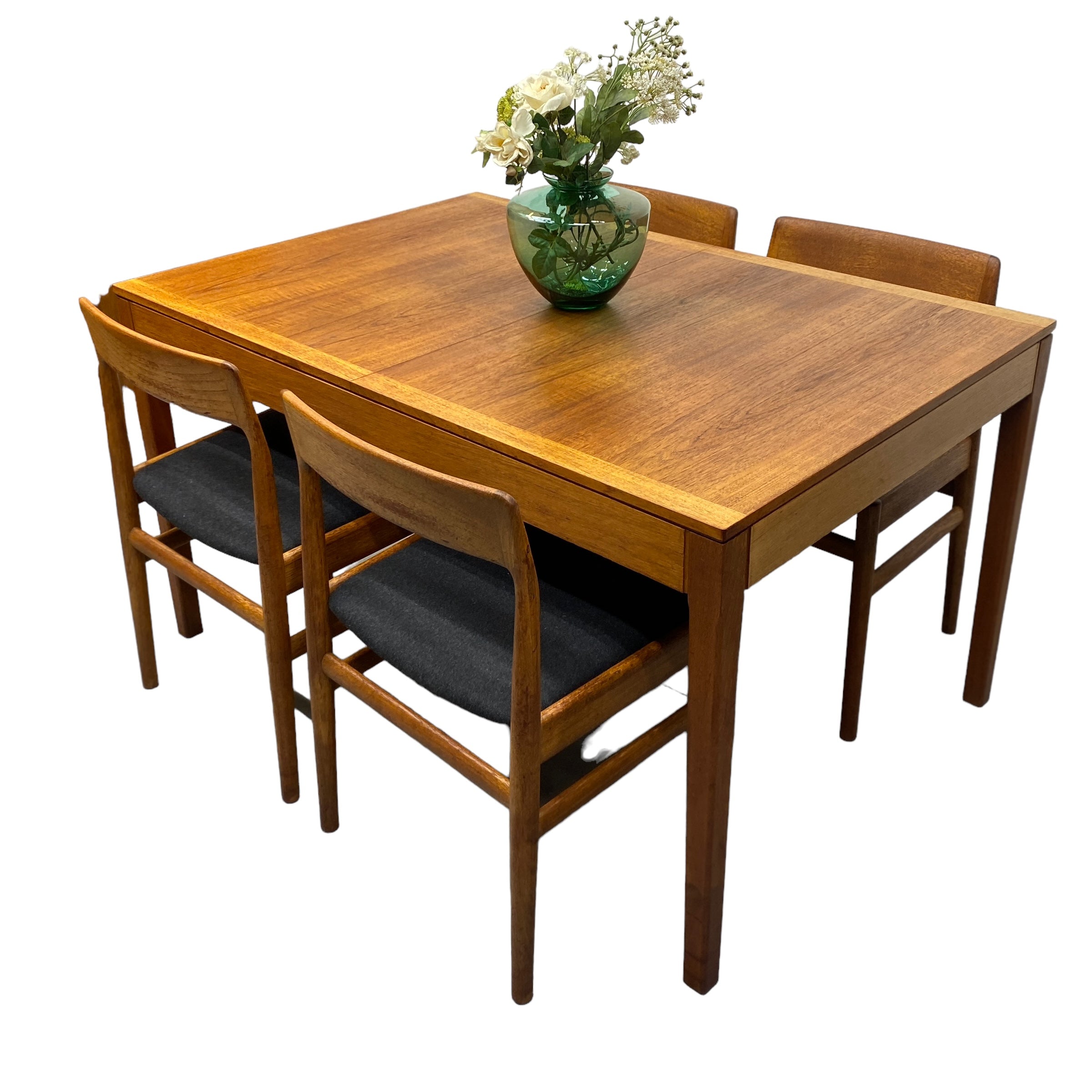 Danish Dining Table And Chairs