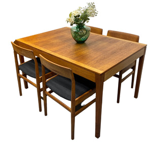 Danish Dining Table And Chairs