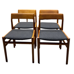 Front Of Danish Dining Chairs Henning Kjaernulf