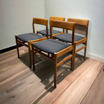 Load image into Gallery viewer, Room set Danish Dining Chairs Henning Kjaernulf

