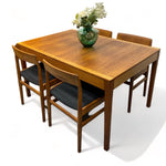 Load image into Gallery viewer, Seats Four Danish Dining Table Henning Kjaernulf Extendable
