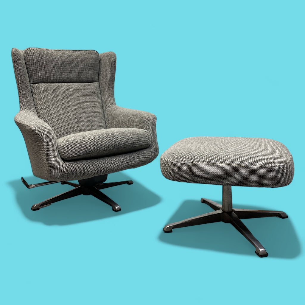 Lounge Chair & Footstool Finland Peem