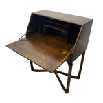 Load image into Gallery viewer, desk drop down on a bureau desk
