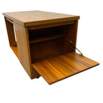Load image into Gallery viewer, Drop Down Cupboard Drinks Trolley
