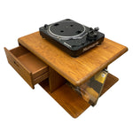 Load image into Gallery viewer, COFFEE TABLE WITHY VINYL STORAGE &amp; DRAWER
