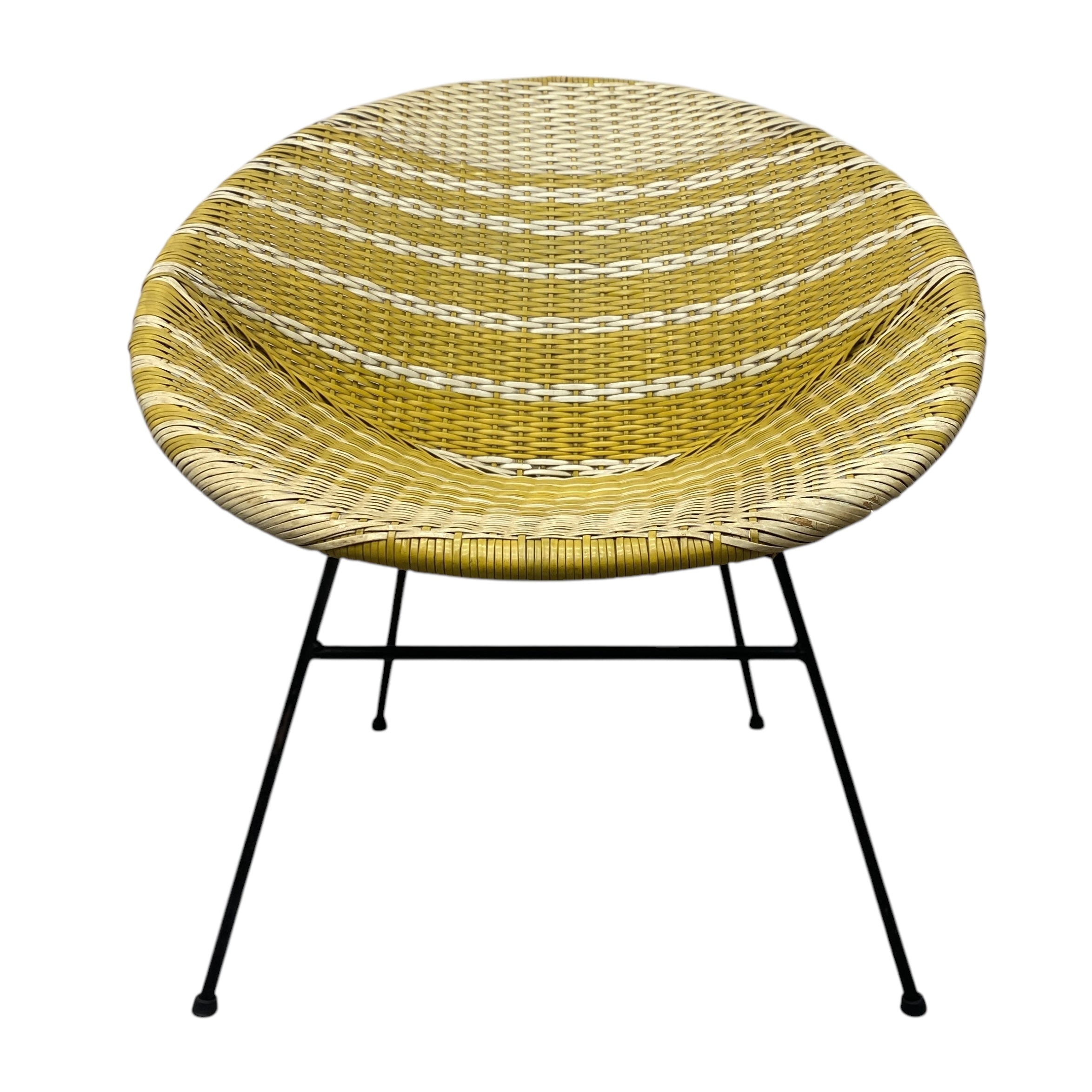 plastic rattan chair