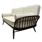 Load image into Gallery viewer, WOODEN SPINDLED ARMS SOFA 
