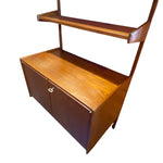 Load image into Gallery viewer, Wooden shelf with two levels on a white background
