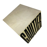 Load image into Gallery viewer, A square metal block with a brushed silver finish, featuring the brand name 'CAUTIER' in bold black letters on one of its visible sides, isolated on a white background.

