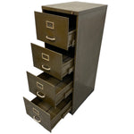 Load image into Gallery viewer, Art Metal Filing Cabinet Drawers Open
