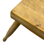 Load image into Gallery viewer, Wooden table STOOL a single leg on a white background
