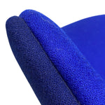 Load image into Gallery viewer, Close-up of blue textured fabric on a white background
