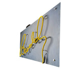 Load image into Gallery viewer, Neon sign with yellow wire on a white background
