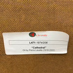 Load image into Gallery viewer, Label on a textured brown surface with 'Artemis' branding and artwork details.
