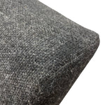 Load image into Gallery viewer, Textured gray cushion on a white background

