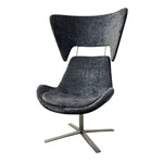 Load image into Gallery viewer, Orangebox ‘Avi’ Lounge Chair Grey Velvet
