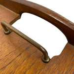 Load image into Gallery viewer, serving tray brass handle
