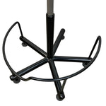 Load image into Gallery viewer, Black metal stand with a white background
