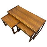 Load image into Gallery viewer, three teak tables 
