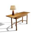 Load image into Gallery viewer, console table with a lamp
