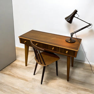 ROOM SET Desk 1950s Morris Of Glasgow Walnut