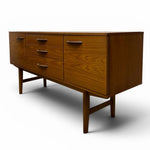 Load image into Gallery viewer, Wooden dresser with THREE drawers on a white background
