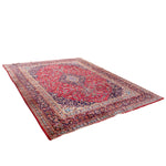 Load image into Gallery viewer, Decorative rug with intricate patterns on a white background
