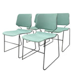 Load image into Gallery viewer, Green Matrix Chair by T. Tolleson for Krueger 1970s Set Of Four
