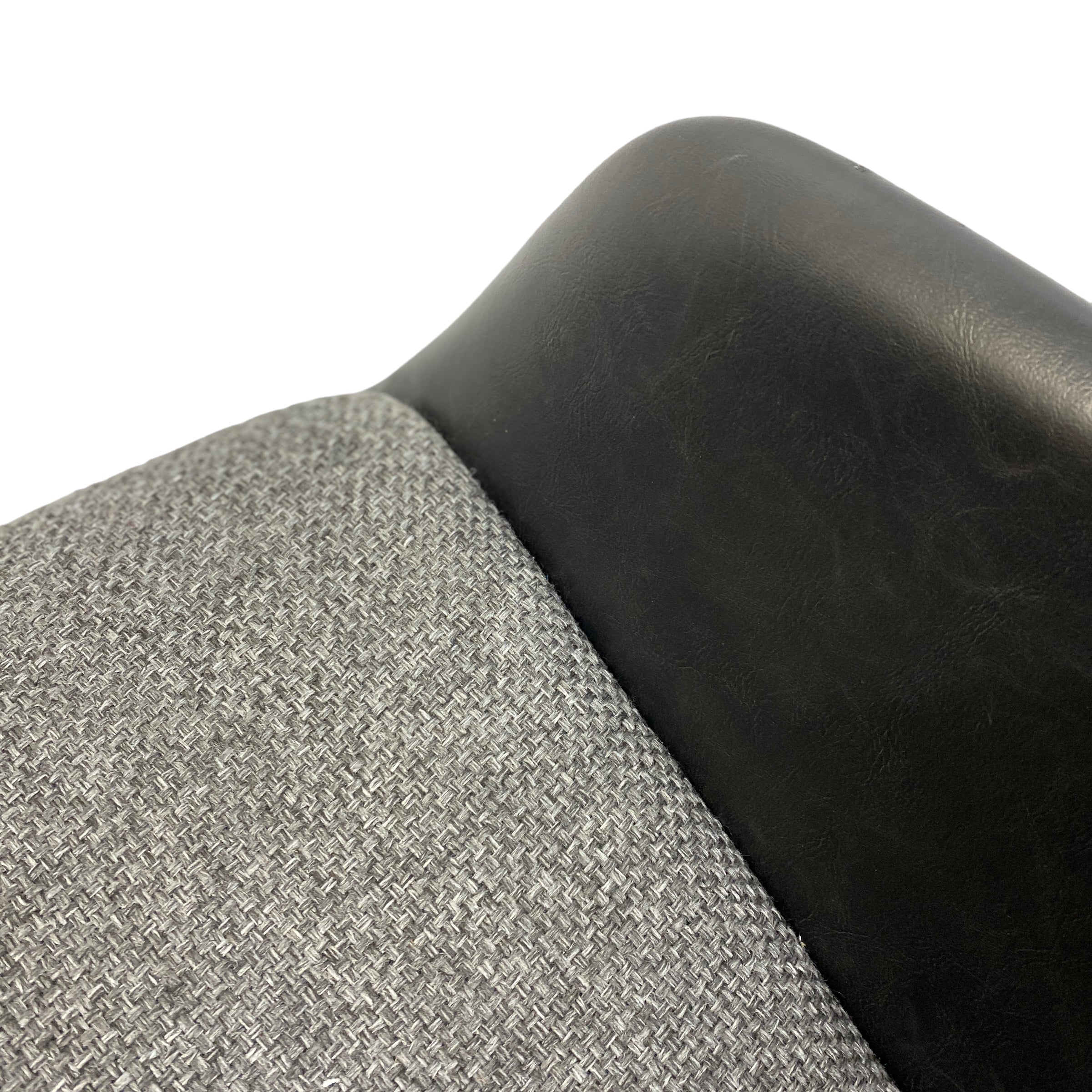 Black Vinyl Chair Arm