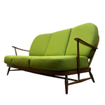 Load image into Gallery viewer, three seater green sofa
