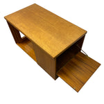 Load image into Gallery viewer, Drinks Trolley On Castors Teak
