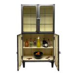 Load image into Gallery viewer, Open Cupboard Vintage Medical Cabinet Drinks Cabinet 50s
