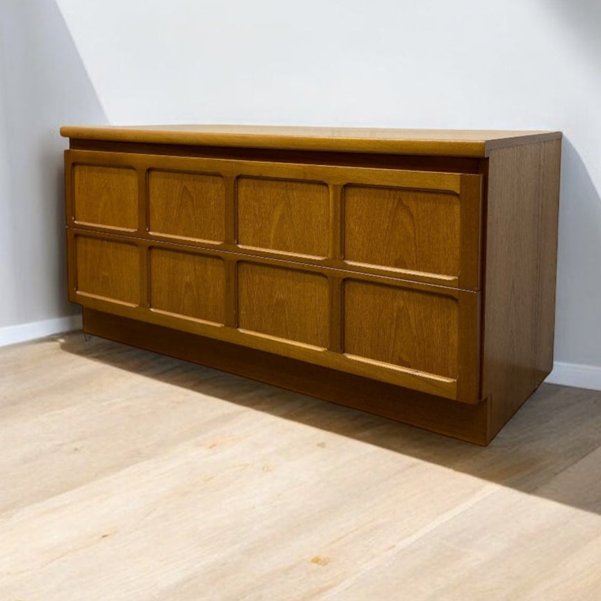 TEAK CHEST DRAWERS