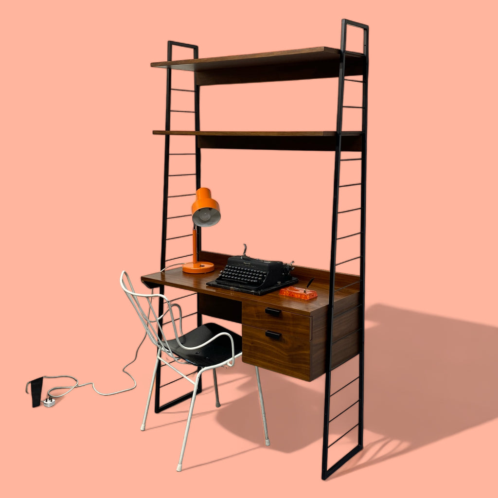 Contemporary Desk Shelving Ladderax Style