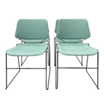 Load image into Gallery viewer, 1970s Green Stackable Matrix Chairs
