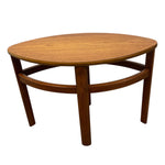 Load image into Gallery viewer, Wooden round table on a white background
