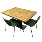Load image into Gallery viewer, Reclaimed Oak Parquet Dining Table
