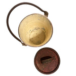 Load image into Gallery viewer, Vintage metal pail with a handle on a white background
