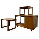 Load image into Gallery viewer, Drinks Trolley &amp; Two Side Tables on a white background
