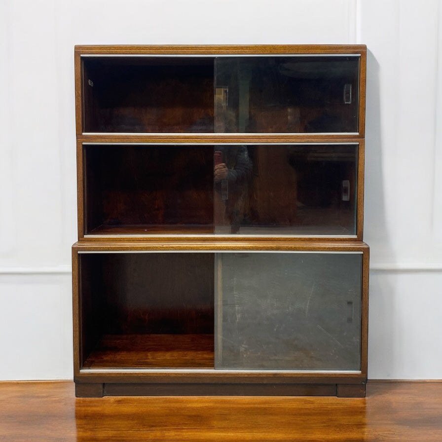Room Set Bookcase Legal 1950s Mahogany Modular Minty Oxford
