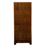 Load image into Gallery viewer, ANTIQUE OAK CABINET 20 DRAWERS 
