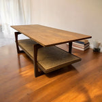 Load image into Gallery viewer, Teak &amp; Cane Coffee Table G Plan Quadrille Midcentury Room Set

