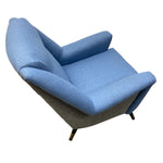 Load image into Gallery viewer, BLUE BLAZER LOUNGE CHAIR
