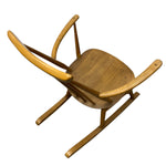 Load image into Gallery viewer, light wooden set on a rocking chair
