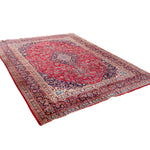 Load image into Gallery viewer, Decorative rug with intricate patterns on a white background
