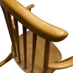 Load image into Gallery viewer, beech and elm wooden rocking chair
