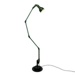 Load image into Gallery viewer, Green Enamel Floor Lamp Industrial Mek Elek 1940s
